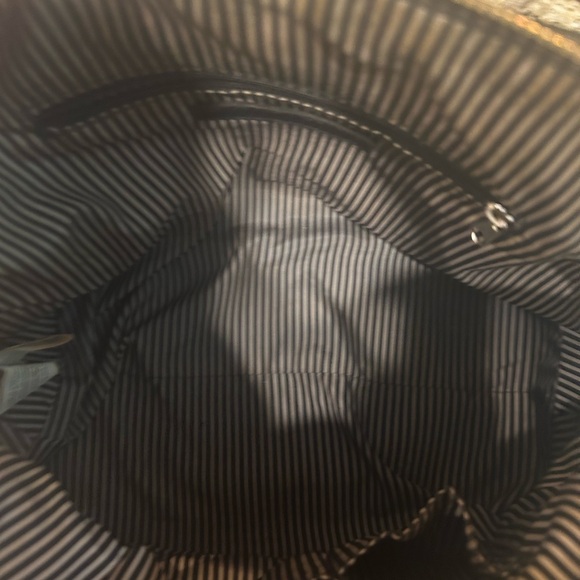 Christian Siriano Black Structured Leather Satchel - Picture 8 of 10